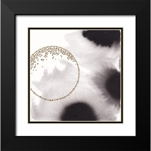 Migration II Black Modern Wood Framed Art Print with Double Matting by Bijou, Andrea