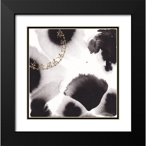 Migration III Black Modern Wood Framed Art Print with Double Matting by Bijou, Andrea