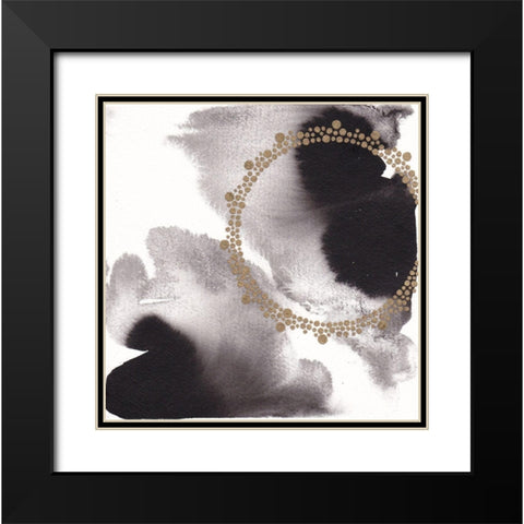 Migration VII Black Modern Wood Framed Art Print with Double Matting by Bijou, Andrea