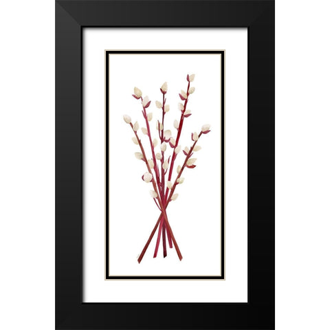 Fall Inspiration panel III Black Modern Wood Framed Art Print with Double Matting by Reed, Tara
