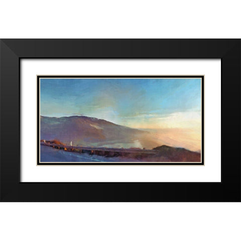 Sublime  Coast Black Modern Wood Framed Art Print with Double Matting by Bay, Noah
