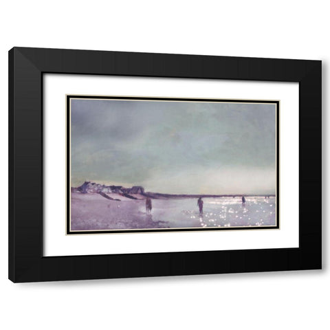 Whitstable  Sun Black Modern Wood Framed Art Print with Double Matting by Bay, Noah