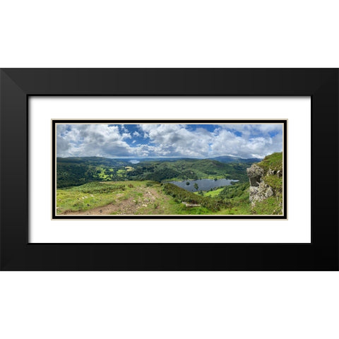 From  the Top Black Modern Wood Framed Art Print with Double Matting by Bay, Noah