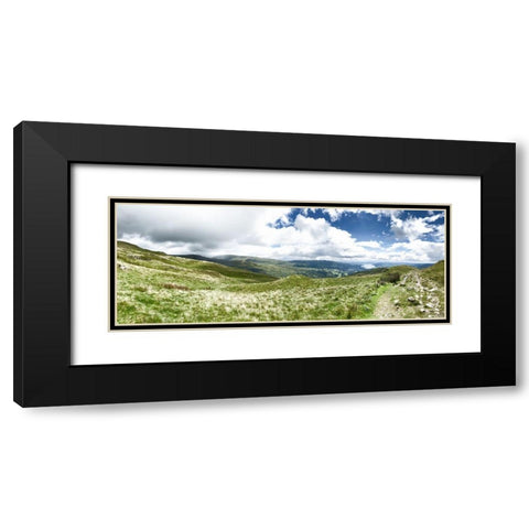 In  the Clouds Black Modern Wood Framed Art Print with Double Matting by Bay, Noah