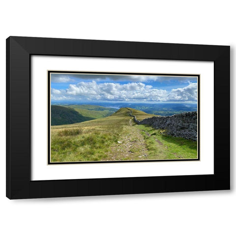 Looking  Ahead Black Modern Wood Framed Art Print with Double Matting by Bay, Noah