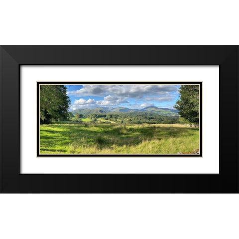 Fresh  Perspective Black Modern Wood Framed Art Print with Double Matting by Bay, Noah
