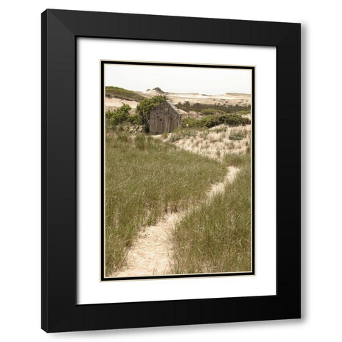 High  Road II Black Modern Wood Framed Art Print with Double Matting by Grafitee Studios