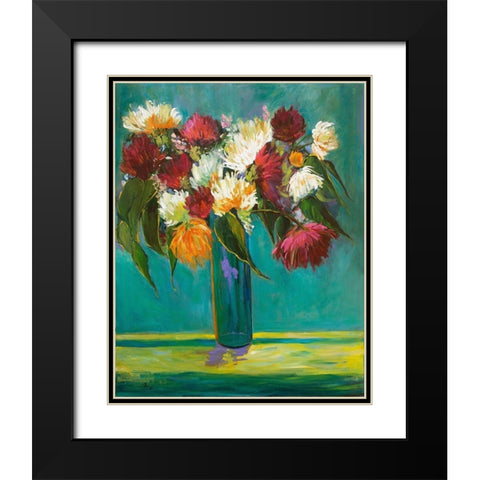 Bountiful Beauties Black Modern Wood Framed Art Print with Double Matting by Fine, Alexi