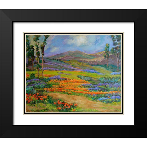 California Dreaming Black Modern Wood Framed Art Print with Double Matting by Fine, Alexi