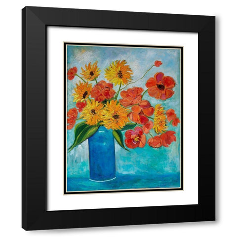 Full of Hope Black Modern Wood Framed Art Print with Double Matting by Fine, Alexi