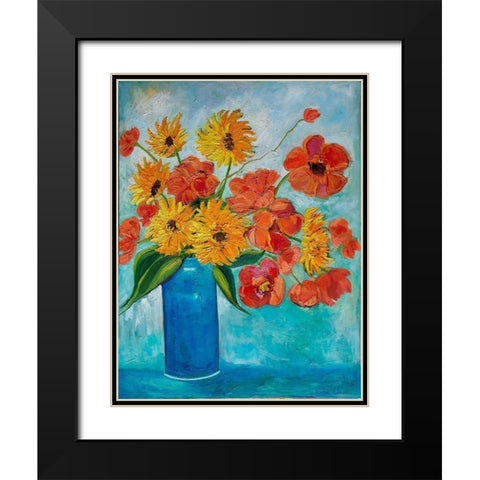 Full of Hope Black Modern Wood Framed Art Print with Double Matting by Fine, Alexi