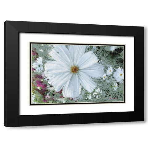 Garden Dream III Black Modern Wood Framed Art Print with Double Matting by Cusson, Marie Elaine