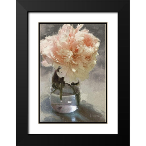 Garden  Dream IX Black Modern Wood Framed Art Print with Double Matting by Cusson, Marie Elaine