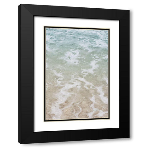 Beach  Shore I Black Modern Wood Framed Art Print with Double Matting by Cusson, Marie Elaine