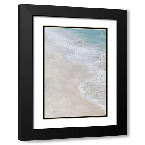 Beach  Shore III Black Modern Wood Framed Art Print with Double Matting by Cusson, Marie Elaine