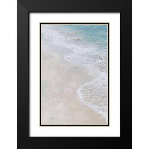 Beach  Shore III Black Modern Wood Framed Art Print with Double Matting by Cusson, Marie Elaine