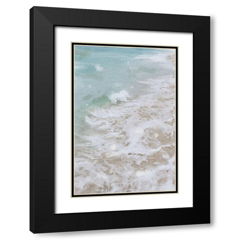 Beach  Shore IV Black Modern Wood Framed Art Print with Double Matting by Cusson, Marie Elaine