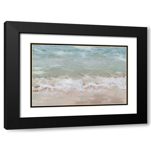 Beach  Shore VI Black Modern Wood Framed Art Print with Double Matting by Cusson, Marie Elaine