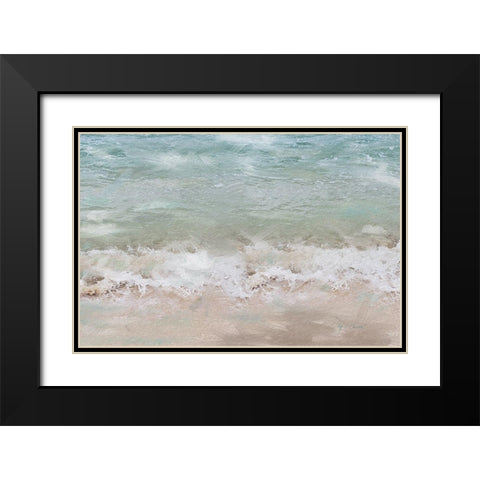 Beach  Shore VI Black Modern Wood Framed Art Print with Double Matting by Cusson, Marie Elaine