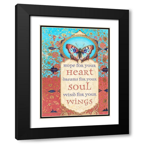 Living  Out Loud X-Wings Black Modern Wood Framed Art Print with Double Matting by Duirwaigh