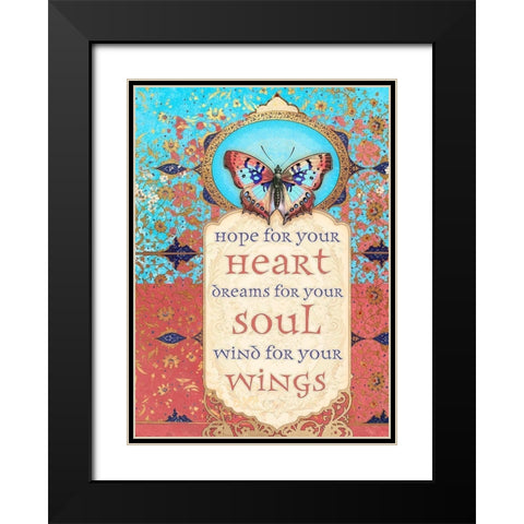 Living  Out Loud X-Wings Black Modern Wood Framed Art Print with Double Matting by Duirwaigh