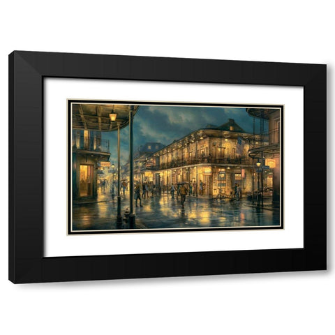 Do You Remember Black Modern Wood Framed Art Print with Double Matting by Lushpin, E.