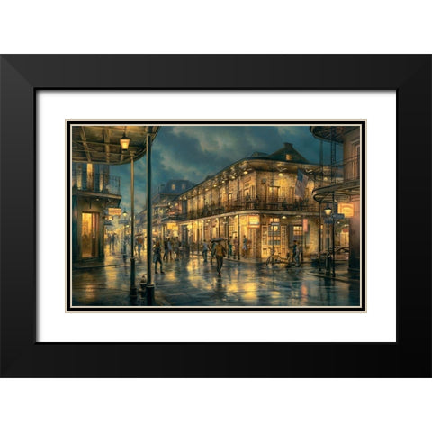 Do You Remember Black Modern Wood Framed Art Print with Double Matting by Lushpin, E.