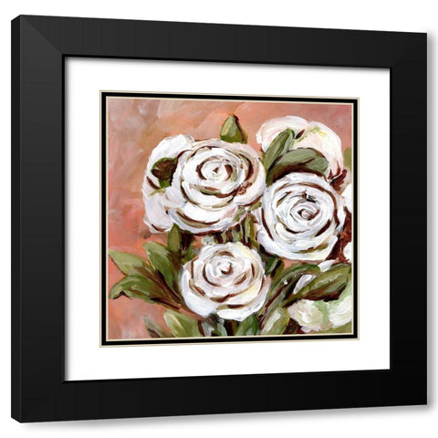 For  My Love Black Modern Wood Framed Art Print with Double Matting by Chapman, Marcy