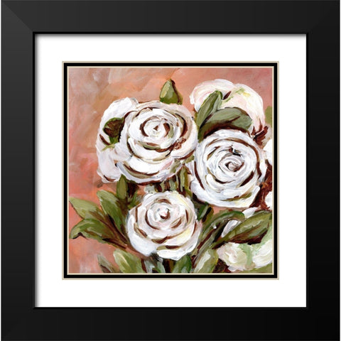 For  My Love Black Modern Wood Framed Art Print with Double Matting by Chapman, Marcy