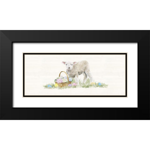 Farmhouse  Easter panel I Black Modern Wood Framed Art Print with Double Matting by Reed, Tara