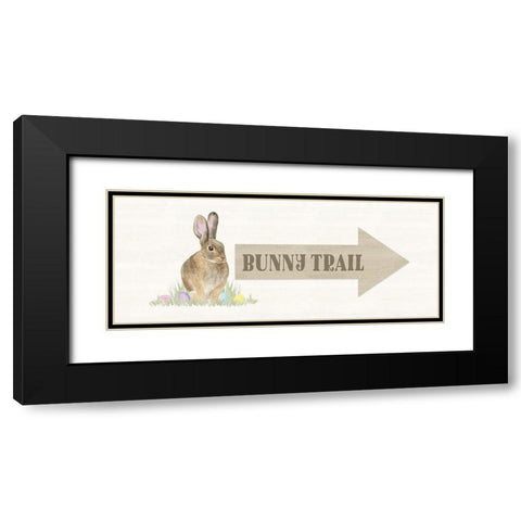 Farmhouse  Easter panel II Black Modern Wood Framed Art Print with Double Matting by Reed, Tara