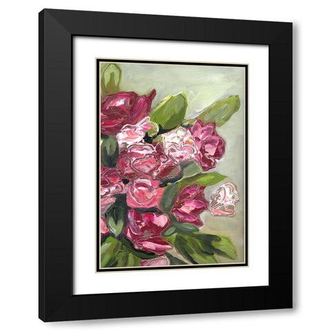 Prettiest Bunch of Flowers portrait II Black Modern Wood Framed Art Print with Double Matting by Chapman, Marcy
