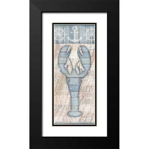 Ocean Life I  Black Modern Wood Framed Art Print with Double Matting by Killeen, Jen