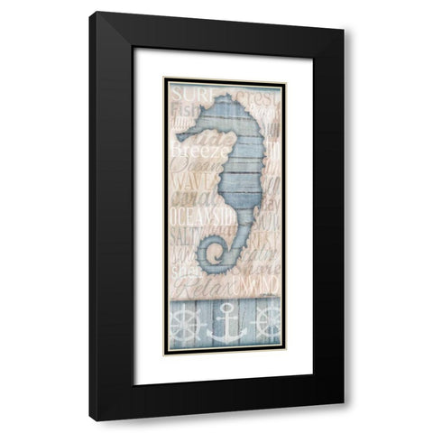 Ocean Life II  Black Modern Wood Framed Art Print with Double Matting by Killeen, Jen