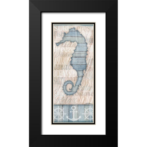 Ocean Life II  Black Modern Wood Framed Art Print with Double Matting by Killeen, Jen