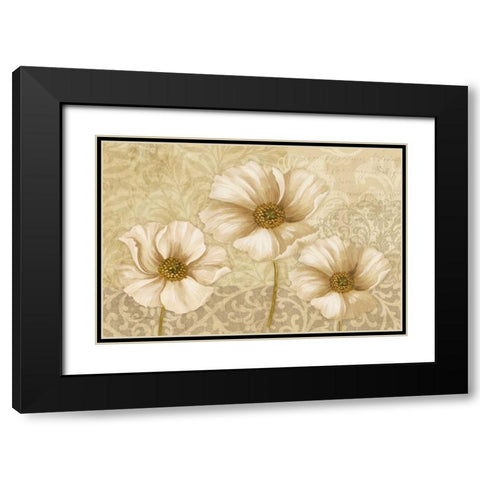 Soft Bloom Landscape Black Modern Wood Framed Art Print with Double Matting by Gladding, Pamela