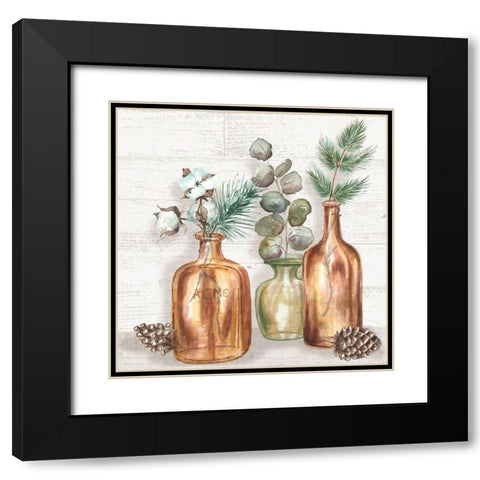 Country  Resort III Black Modern Wood Framed Art Print with Double Matting by Tre Sorelle Studios