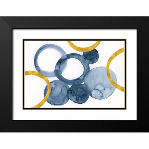 Deep  Blue Sea XXIV Black Modern Wood Framed Art Print with Double Matting by Reed, Tara