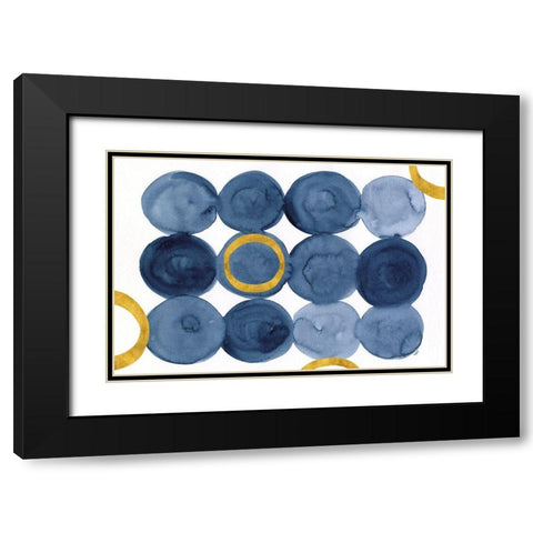 Deep  Blue Sea XXVI Black Modern Wood Framed Art Print with Double Matting by Reed, Tara