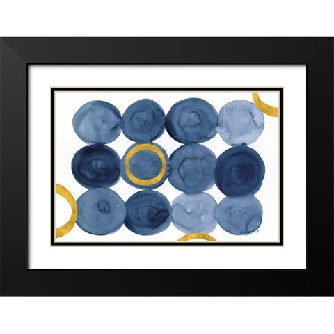 Deep  Blue Sea XXVI Black Modern Wood Framed Art Print with Double Matting by Reed, Tara