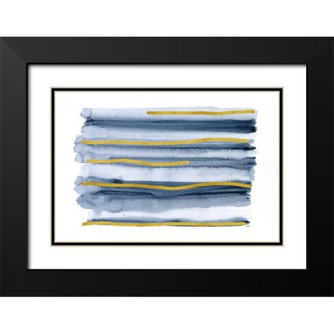 Deep  Blue Sea XXVIII Black Modern Wood Framed Art Print with Double Matting by Reed, Tara