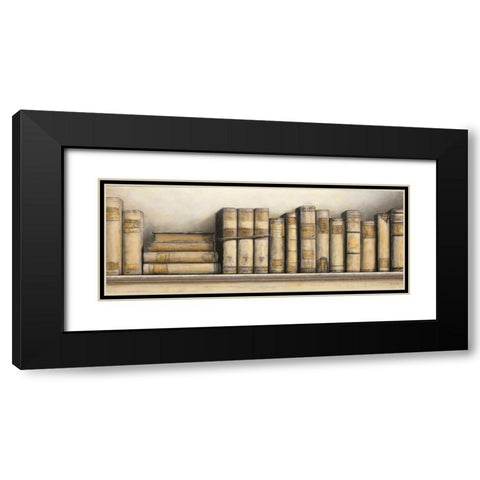 Study in Cream Black Modern Wood Framed Art Print with Double Matting by Fisk, Arnie