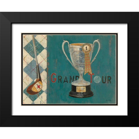 Grand Tour Black Modern Wood Framed Art Print with Double Matting by Fisk, Arnie