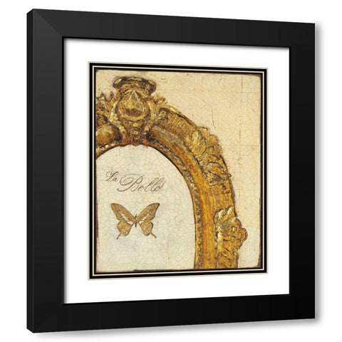 Gilded Beauty Black Modern Wood Framed Art Print with Double Matting by Fisk, Arnie