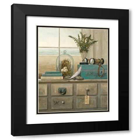 Naturalists View Black Modern Wood Framed Art Print with Double Matting by Fisk, Arnie
