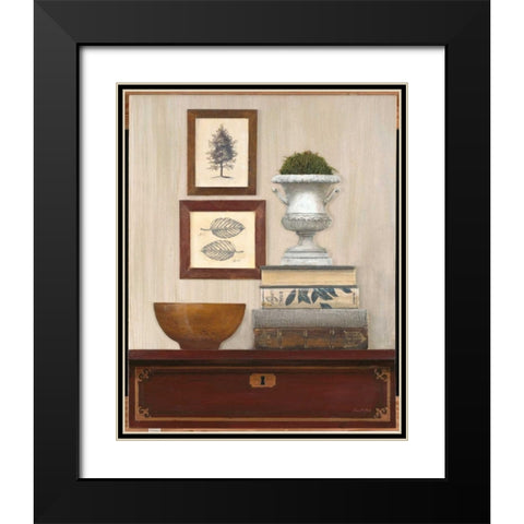 Classical Vignette Black Modern Wood Framed Art Print with Double Matting by Fisk, Arnie