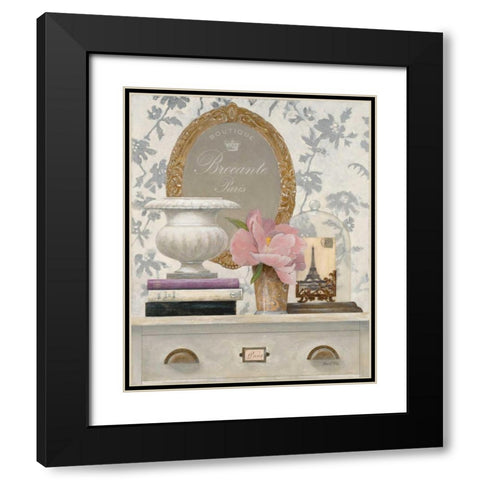 Rustic Trilogy 1 Black Modern Wood Framed Art Print with Double Matting by Fisk, Arnie