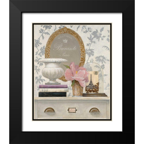 Rustic Trilogy 1 Black Modern Wood Framed Art Print with Double Matting by Fisk, Arnie