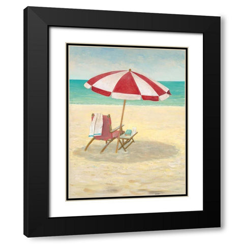 Holiday Time Black Modern Wood Framed Art Print with Double Matting by Fisk, Arnie