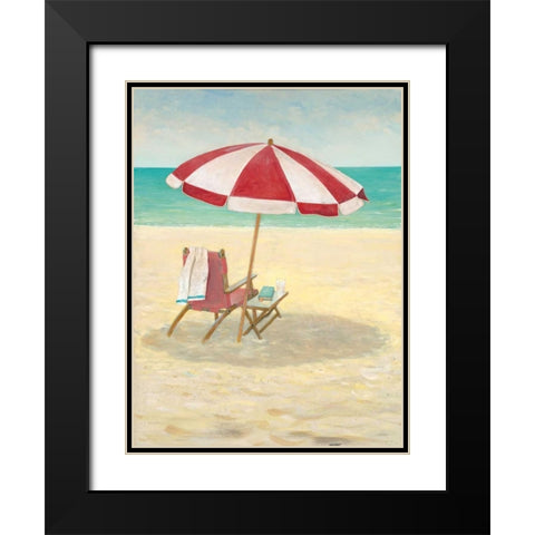 Holiday Time Black Modern Wood Framed Art Print with Double Matting by Fisk, Arnie